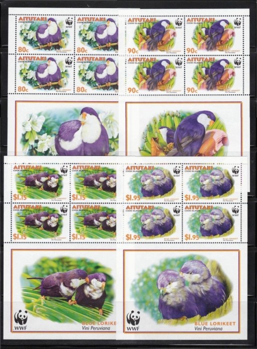 AITUTAKI 2002 WWF PASARI