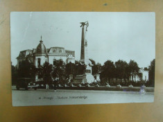 Carte postala Ploesti Statuia Independentei 1929 foto