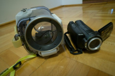 camera video sony sr 11 + carcasa subacvatica sportspack SPK-HCD foto