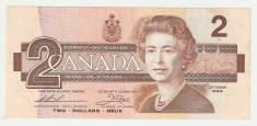 CANADA 2 $ / 1986 foto