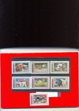 ST-52=UNGARIA 1972 Caini Serie nestampilata de 7 valori MNH