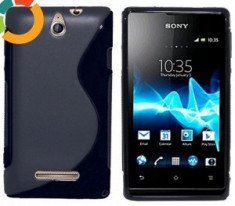 HUSA S-LINE GEL SILICON TPU -Sony Xperia E C1504 / C1505 dual foto