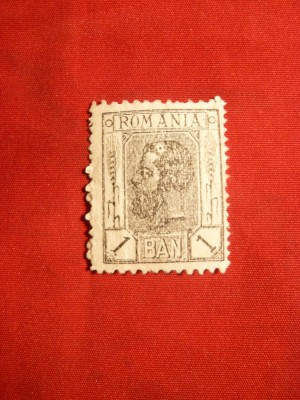 Timbru 1 Ban negru 13 1/2 x11 1/2 Spic Grau ,fara guma ,cu eroare foto