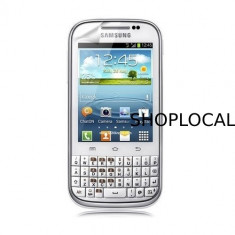 2X FOLIE Folii Samsung GALAXY CHAT B5330 clare clara clear + LAVETA DE STERS (SET DE 2BUC FOLIE ) - LIVRARE GRATUITA !!! foto