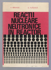 Reactii Nucleare Neutronice in Reactor - A. Berinde, G. Vladuca foto