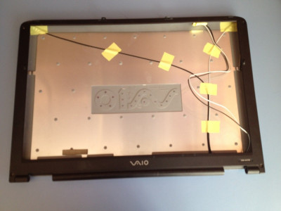 CAPAC + RAMA DISPLAY SONY VGN A417M foto
