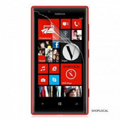 2X FOLIE FOLII NOKIA 720 LUMIA ecran clara clear (SET 2 BUC folii ) + LAVETA ** LIVRARE GRATUITA !! foto