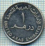 3935 MONEDA - EMIRATELE ARABE UNITE - 1DIRHAM - anul 2003(1968-2003) (NATIONAL BANK OF ABU DHABI) -starea care se vede