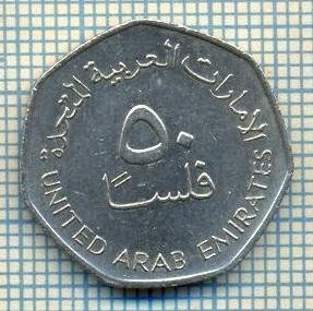 3959 MONEDA - EMIRATELE ARABE UNITE - 50 FILS - anul 1998(1419)? -starea care se vede foto