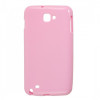 Husa silicon roz Samsung Galaxy Note i9220 + folie protectie ecran + expediere gratuita