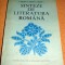 SINTEZE DE LITERATURA ROMANA - 1981- coord. Constantin Crisan