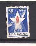 No(3)timbre-Romania -1963-L.P 559--Cosmonautica in slujba pacii-Luna 4, Stampilat