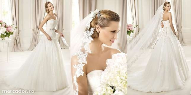 Vand rochie de mireasa PRONOVIAS DAGEN, model 2013