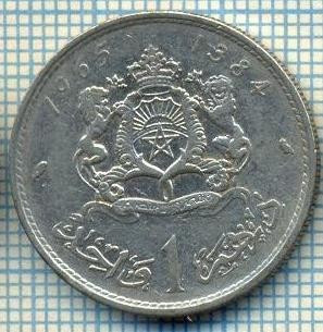 3911 MONEDA - MAROC - 1 DIRHAM - anul 1384 (1965) ? -starea care se vede foto