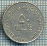 3940 MONEDA - EMIRATELE ARABE UNITE - 50 FILS - anul 1988(1408)? -starea care se vede