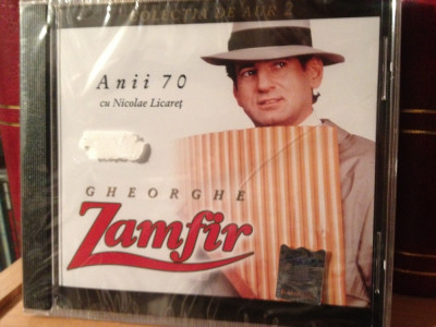 GHEORGHE ZAMFIR -ANII 70 (cu nicole licaret) (A &amp;amp; A REC.- CD NOU,SIGILAT) foto