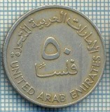 3939 MONEDA - EMIRATELE ARABE UNITE - 50 FILS - anul 1973(1393)? -starea care se vede