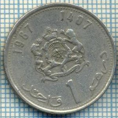 3907 MONEDA - MAROC - 1 DIRHAM - anul 1407 (1987) ? -starea care se vede