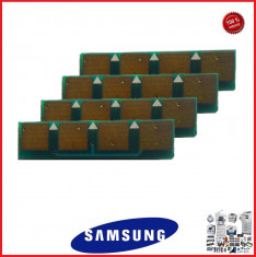 Chip cartus CLT-4072S BLACK, CYAN, MAGENTA, YELLOW, pentru SAMSUNG CLP 320, CLP 325, CLX 3185, CLX 3285 - calitatea face diferenta! foto