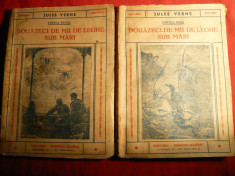 Jules Verne - Douazeci de Mii de Leghe sub Mari - vol.1 si 2 -ed. 1940 foto