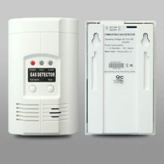 Alarma Senzor Detector Tester GAZ METAN , PROPAN , GPL , MONOXID DE CARBON CO foto