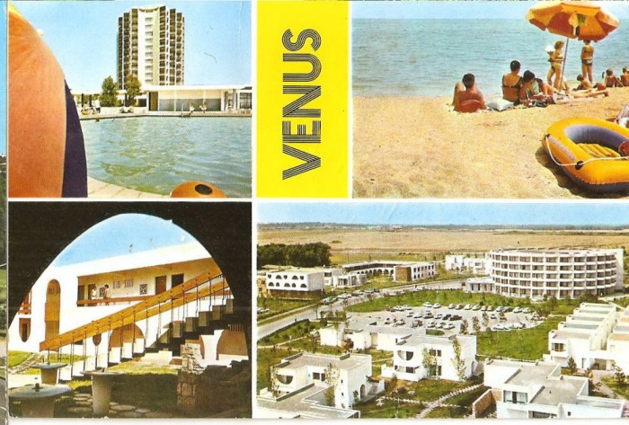 CPI (B3204) VENUS. IMAGINI DIN STATIUNE, MOZAIC, EDITURA SPORT-TURISM, SCRISA SI NECIRCULATA, DATATA 1987