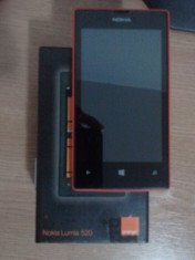 Vand Nokia Lumia 520(Nou-codat in Orange) foto