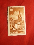 Serie 400 Ani oras Ottweler 1950 SAAR ocup.fr. ,1 val.