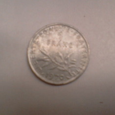 1 franc francez 1970