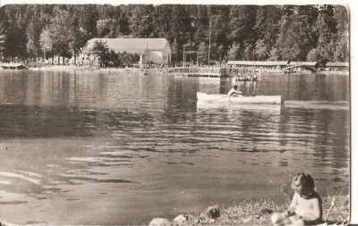CPI (B3233) TUSNAD. PE LACUL &amp;quot;CIUCAS&amp;quot;, EDITURA MERIDIANE, CIRCULATA, 1964, STAMPILE, TIMBRU, R.P.R. foto