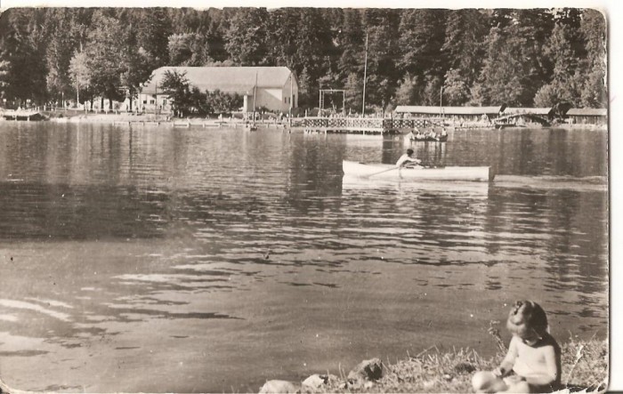 CPI (B3233) TUSNAD. PE LACUL &quot;CIUCAS&quot;, EDITURA MERIDIANE, CIRCULATA, 1964, STAMPILE, TIMBRU, R.P.R.