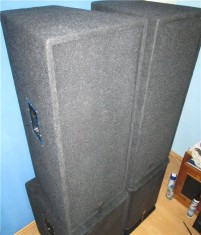 boxe pasive trapezoidale 2x15&amp;quot; Power Audio foto