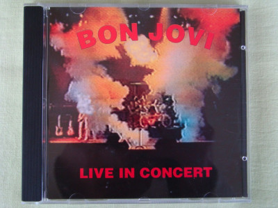 BON JOVI - Live In Concert - C D Original NOU foto