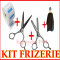 Set kit frizerie coafor FOARFECA TUNS FOARFECI FILAT PELERINA GULER