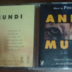 CD: ANIMA MUNDI / ORIGINAL SOUNDTRACK RECORDING: MUSIC BY PHILIP GLASS (FILM DIRECTED BY GODFREY REGGIO) [1992]