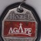 Breloc chei Hotel AGAPE 4 stele