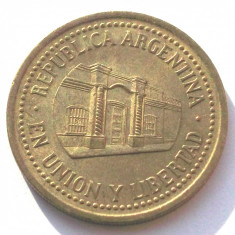 ARGENTINA 50 CENTAVOS 1993, 5.8 g., Aluminum-Bronze, 25.2 mm, Tucuman ** foto