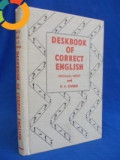 Michael West, P. F. Kimber - Deskbook of Correct English