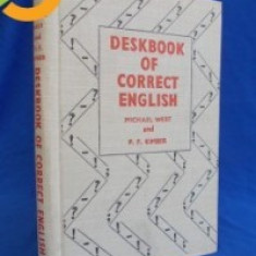 Michael West, P. F. Kimber - Deskbook of Correct English