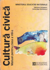 CULTURA CIVICA - MANUAL PENTRU CLASA A VIII A de DAKMARA GEORGESCU ED. HUMANITAS foto