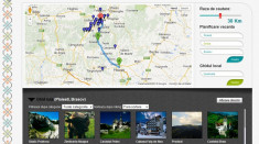 Site portal obiective turistice pensiuni hoteluri restaurante traditii legende cu aplicatie Google Maps pentru localizare articole local sau pe o ruta foto