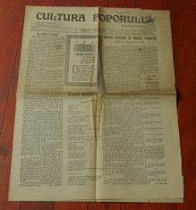 ziar - Cultura Poporului - anulVIII nr 260 - Bucuresti - 6 Ianuarie 1929 foto