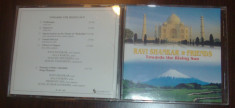 CD: RAVI SHANKAR &amp;amp;amp;amp; FRIENDS - TOWARDS THE RISING SUN (1978) [w/ALLA RAKHA / SUSUMU MIYASHITA / HOZAN YAMAMOTO] foto