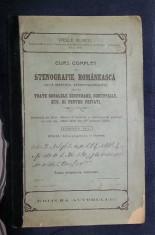 Vasile Vlaicu CURS COMPLET DE STENOGRAFIE ROMANEASCA ed. a ii-a Ardealul 1920 foto