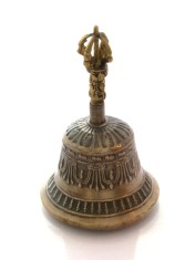 Clopot tibetan purificator Yin- yang compozitie 7 metale: aur, argint, cupru, bronz, zinc, fier, nichel, cu rezonanta de 740Hz modulat cu unde Alfa foto