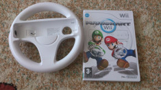 Joc Mario Kart Wii + Racing Wheel foto