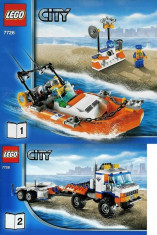 LEGO 7726 Coast Guard Truck (Camionul pazei de coasta) foto