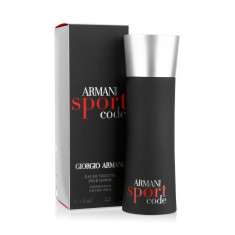 Parfum Giorgio Armani Code Sport NEW masculin, apa de toaleta 125ml foto