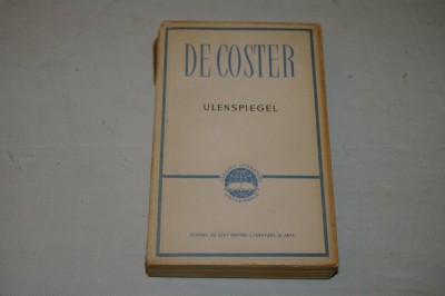 De Coster - Ulenspiegel - ESPLA - 1958 foto