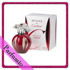 Parfum Cartier Delices feminin, apa de toaleta 100ml foto